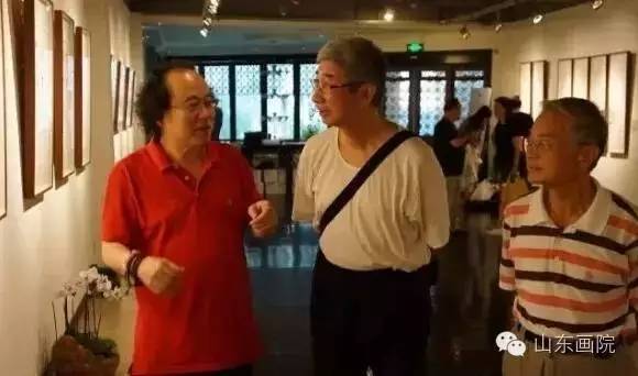 2浙江省委原副书记、著名画家梁平波到场参观.jpg